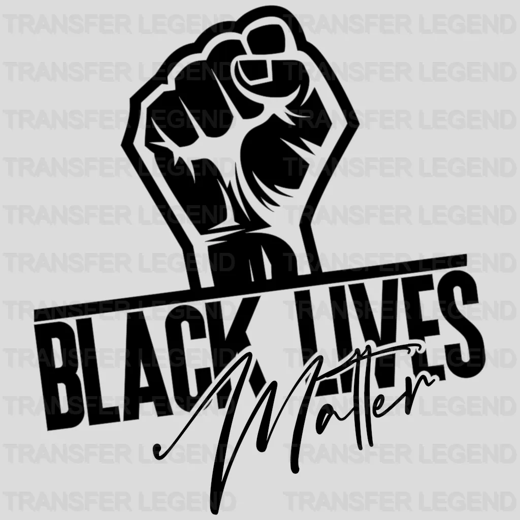 Black Lives Matter BLM design- DTF heat transfer - transferlegend