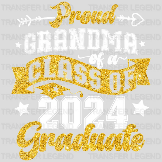 Proud Grandma Of A Class Of 2024 Graduate Design - DTF heat transfer - transferlegend