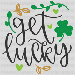 Get Lucky St. Patrick's Day Design - DTF heat transfer - transferlegend