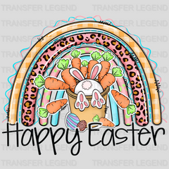 Happy Easter Rainbow Design - DTF heat transfer - transferlegend