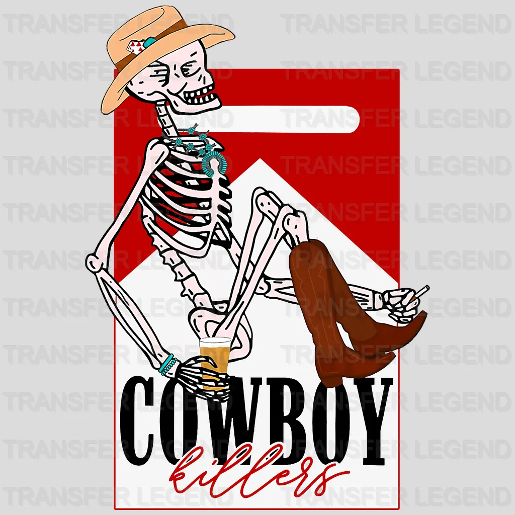 Cowboy Killer Design - DTF heat transfer - transferlegend