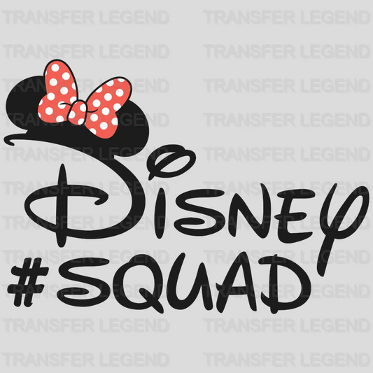 Squad Minnie Design - DTF heat transfer - transferlegend