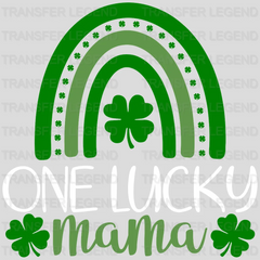 One Lucky Mama St. Patrick's Day Design - DTF heat transfer - transferlegend