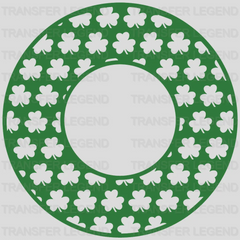 Clover Circle St. Patrick's Day Design - DTF heat transfer - transferlegend