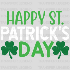 Happy St. Patrick's Day Design - DTF heat transfer - transferlegend