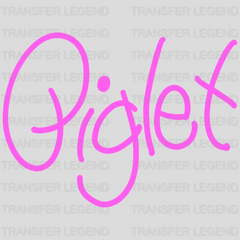 Disney Character Piglet Design - DTF heat transfer - transferlegend