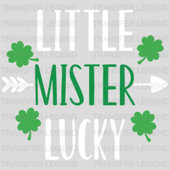 Little Mister Lucky St. Patrick's Day Design - DTF heat transfer - transferlegend