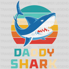 Daddy Shark Design - DTF heat transfer - transferlegend