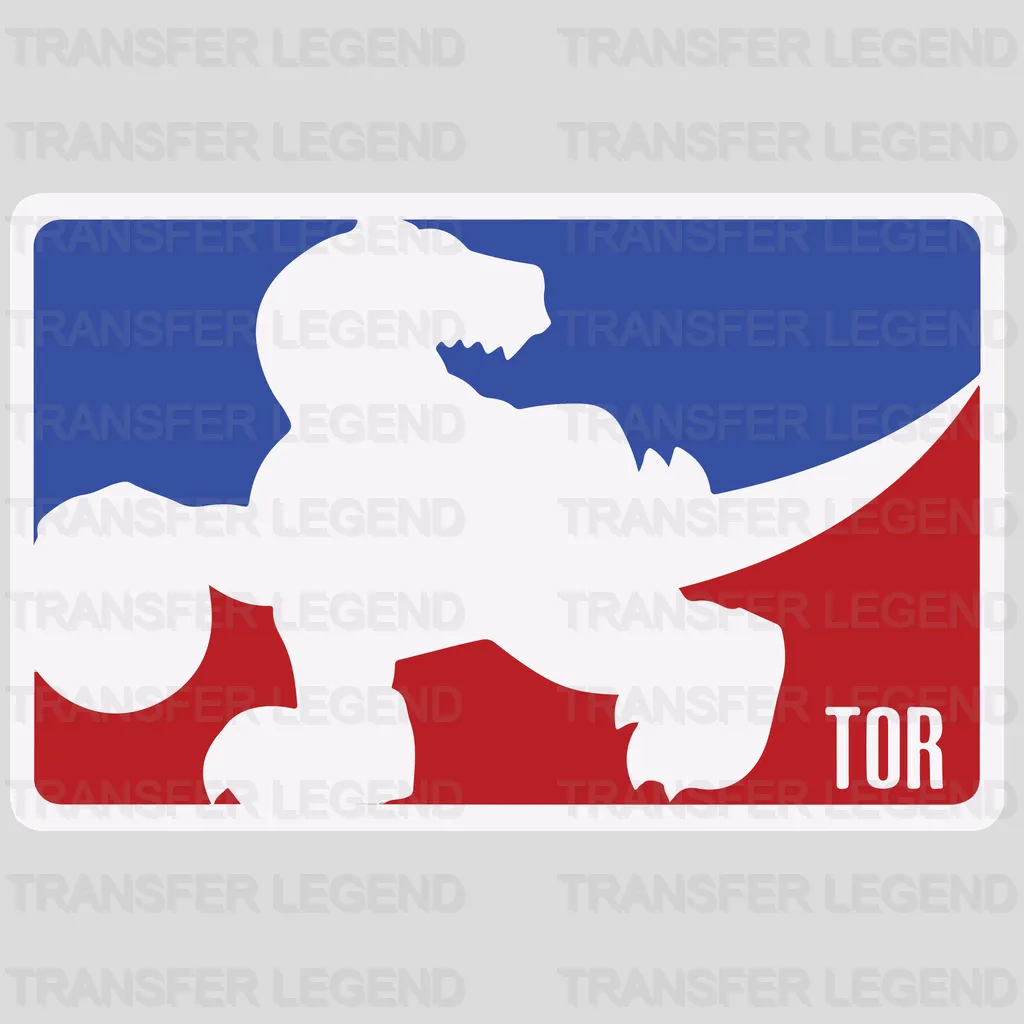 Toronto Raptors League Silhouette Parody Mark NBA Design - DTF Heat Transfer