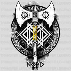 Yellow Axe Nordic Design - DTF Heat Transfer - transferlegend