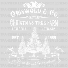 REAL BEAUTY TREE CO. Christmas Design - DTF heat transfer - transferlegend