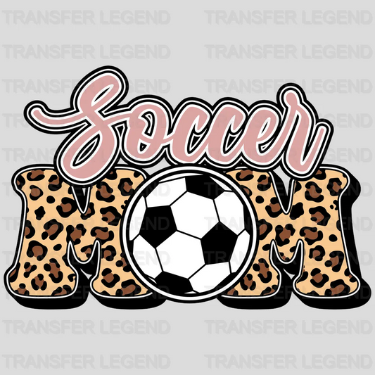 Soccer Mom Leopard DTF Transfer - transferlegend