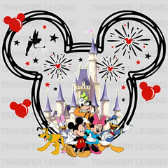 Disney Mickey And Friends Disney Trip Mickey Head Design - DTF heat transfer - transferlegend