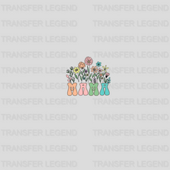 Flowers Mama Mother's Day UV DTF Transfer Cup Wrap UV DTF Sticker - transferlegend