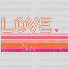 Love Valentine's Day Design - DTF heat transfer - transferlegend