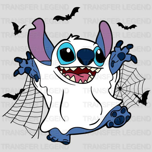 Stitch Ghost Costume Design - DTF heat transfer - transferlegend