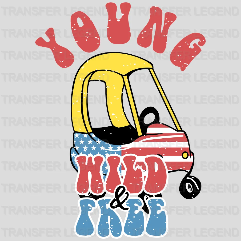 Young Wild and Free DTF Transfer - transferlegend