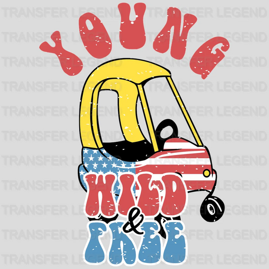 Young Wild and Free DTF Transfer - transferlegend