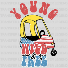 Young Wild and Free DTF Transfer - transferlegend