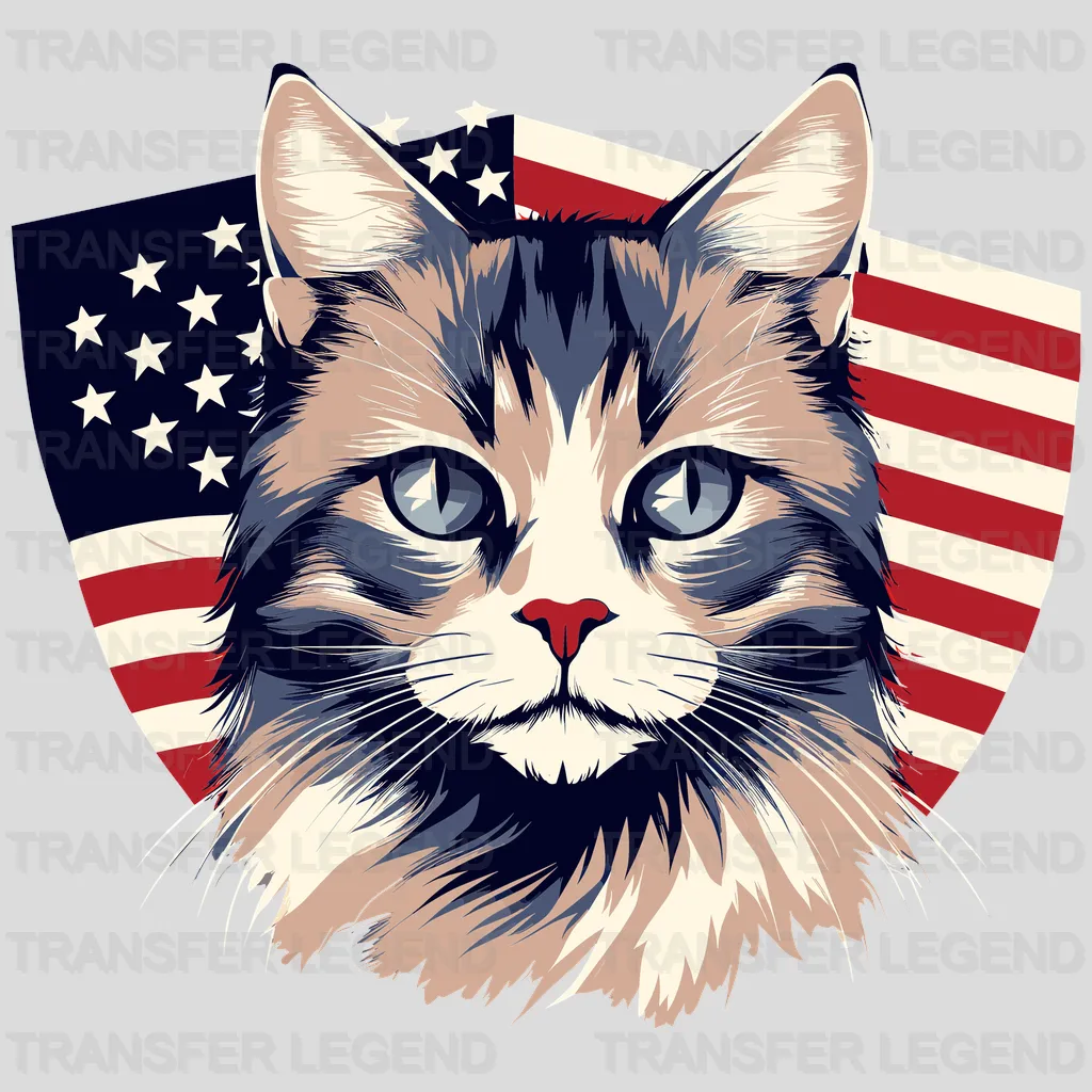 Cat USA Design - DTF Heat Transfers - transferlegend