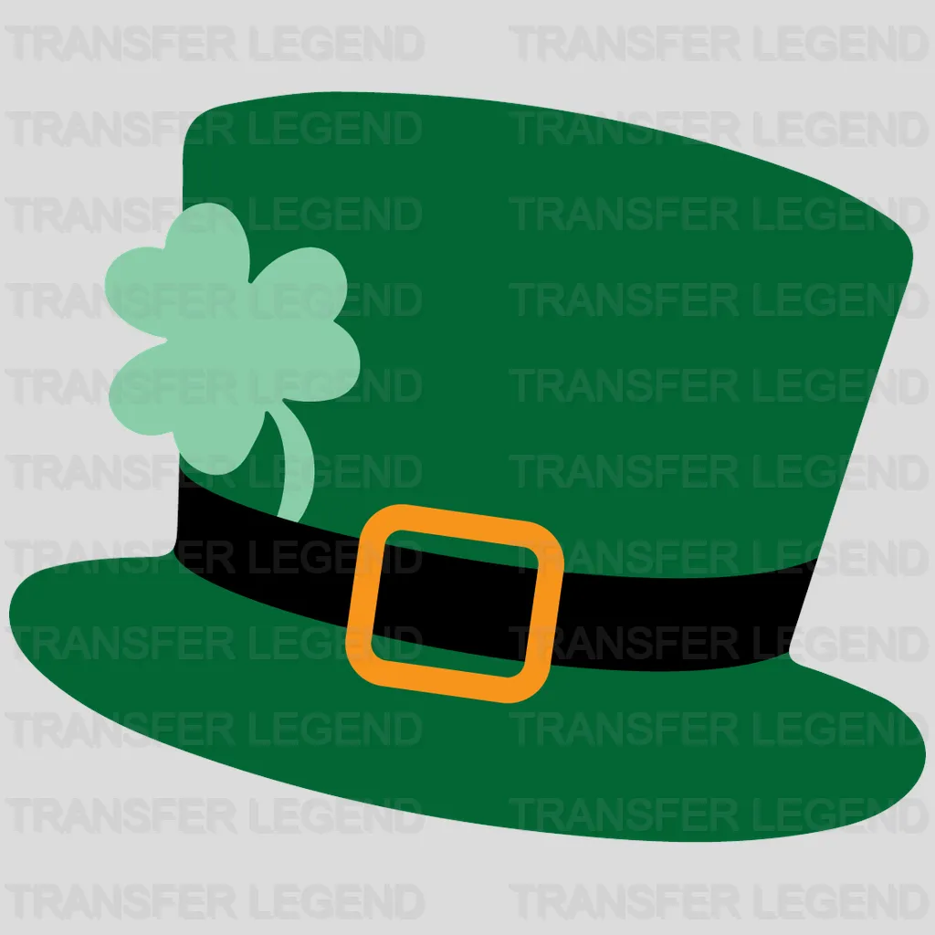 Hat St. Patrick's Day Design - DTF heat transfer - transferlegend