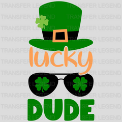 Lucky Dude St. Patrick's Day Design - DTF heat transfer - transferlegend