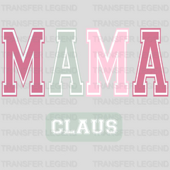 MAMA CLAUS Christmas Design - DTF heat transfer - transferlegend