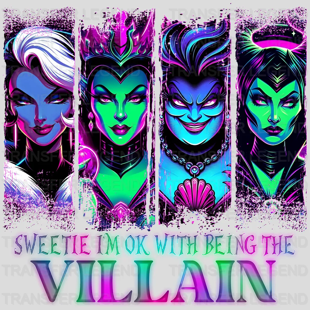 Being The Villain  Disney Designs - DTF Heat Transfers