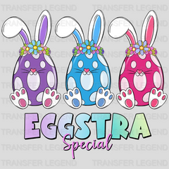 Eggstra Special Easter Design - DTF heat transfer - transferlegend