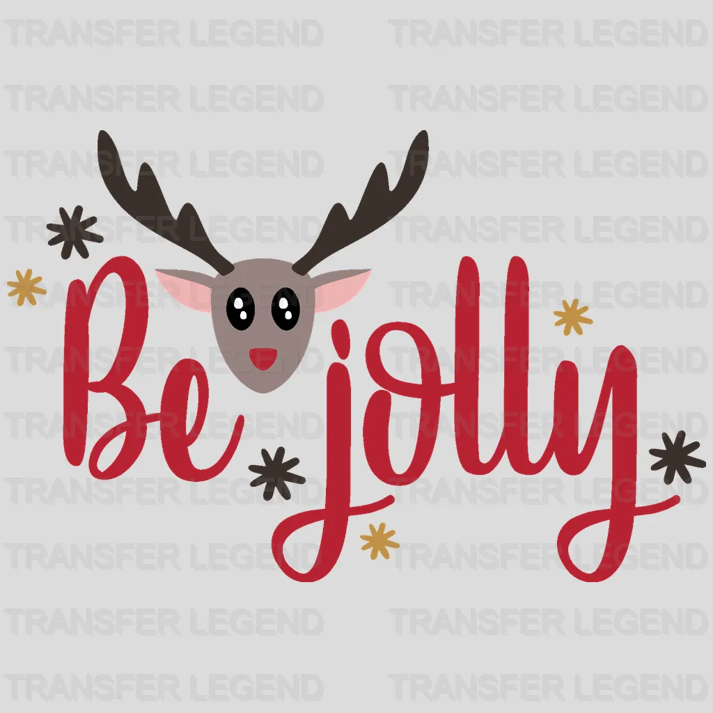 Be Jolly Grinch Design, Christmas Design, Dtf Heat Transfer - transferlegend