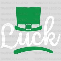 Luck St. Patrick's Day Design - DTF heat transfer - transferlegend