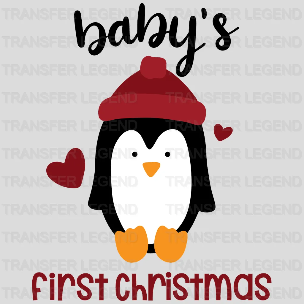 Baby's First Christmas Design - DTF heat transfer - transferlegend