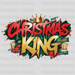 Christmas King Christmas design - DTF Heat Transfer - transferlegend