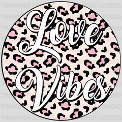 LOVE VIBES - DTF heat transfer - transferlegend