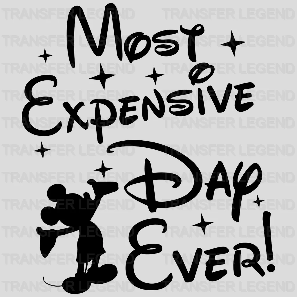 Most Expensive Day Ever Mick Design - DTF heat transfer - transferlegend