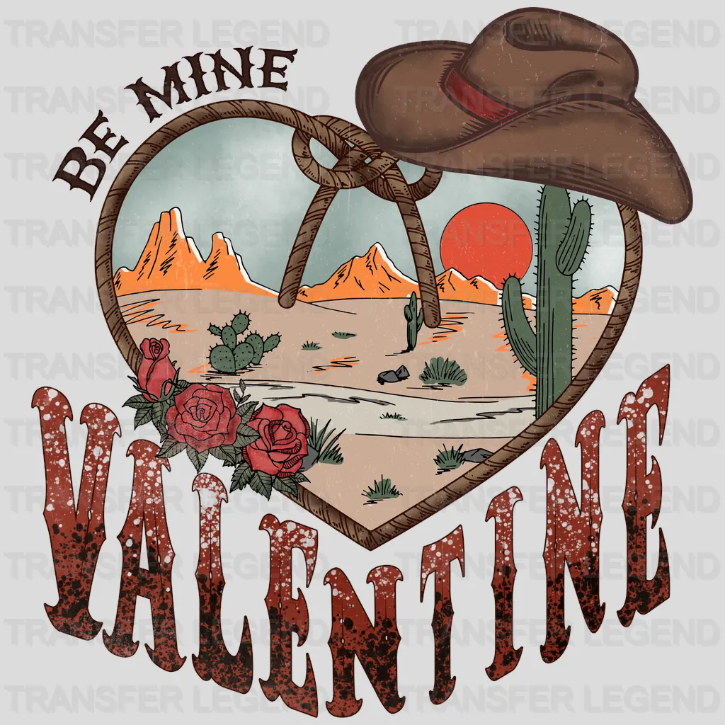 BE MINE VALENTINE - DTF heat transfer - transferlegend