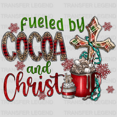 COCOA AND CHRIST Christmas Design - DTF heat transfer - transferlegend