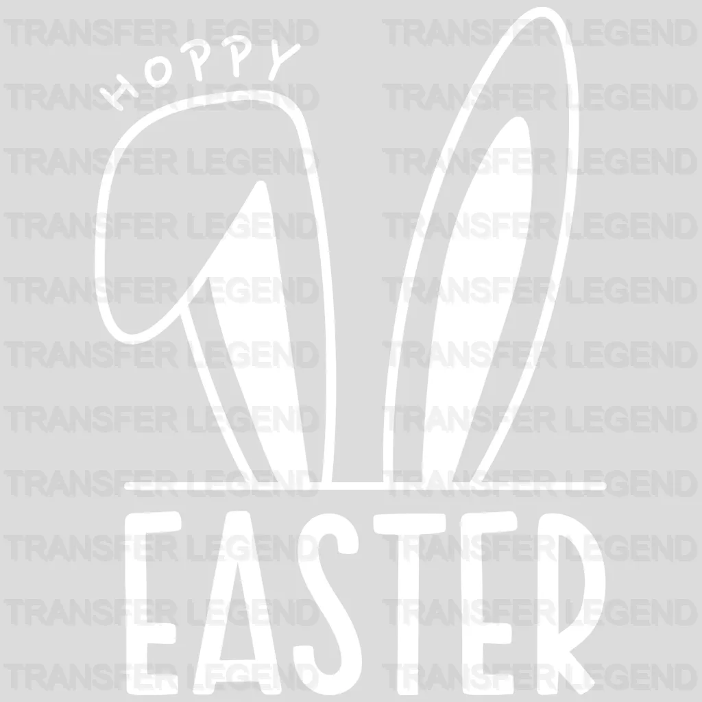 Hoppy Easter Design- DTF heat transfer - transferlegend
