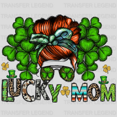 Lucky Mom St. Patrick's Day Design - DTF heat transfer - transferlegend