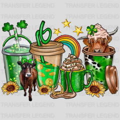 Cattle & Cups St. Patrick's Day Design - DTF heat transfer - transferlegend