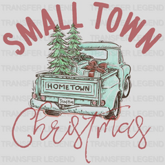 SMALL TOWN Christmas Design - DTF heat transfer - transferlegend