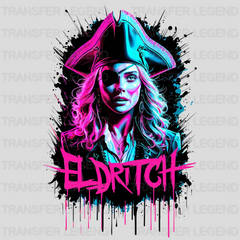 Woman Eldritch Pirate Design - DTF Heat Transfer - transferlegend