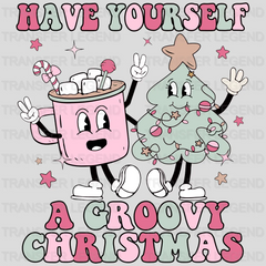 GROOVY Christmas Design - DTF heat transfer - transferlegend