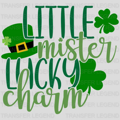 Little Mister Lucky Charm St. Patrick's Day Design - DTF heat transfer - transferlegend