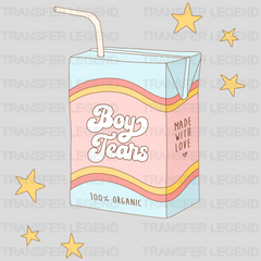 Boy Tears / Girl Tears Anti Valentines Design - DTF heat transfer - transferlegend