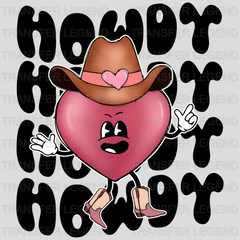 HOWDY HOWDY COWBOYS - DTF heat transfer - transferlegend