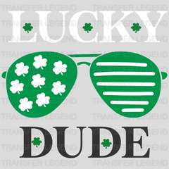 Lucky Dude St. Patrick's Day Design - DTF heat transfer - transferlegend