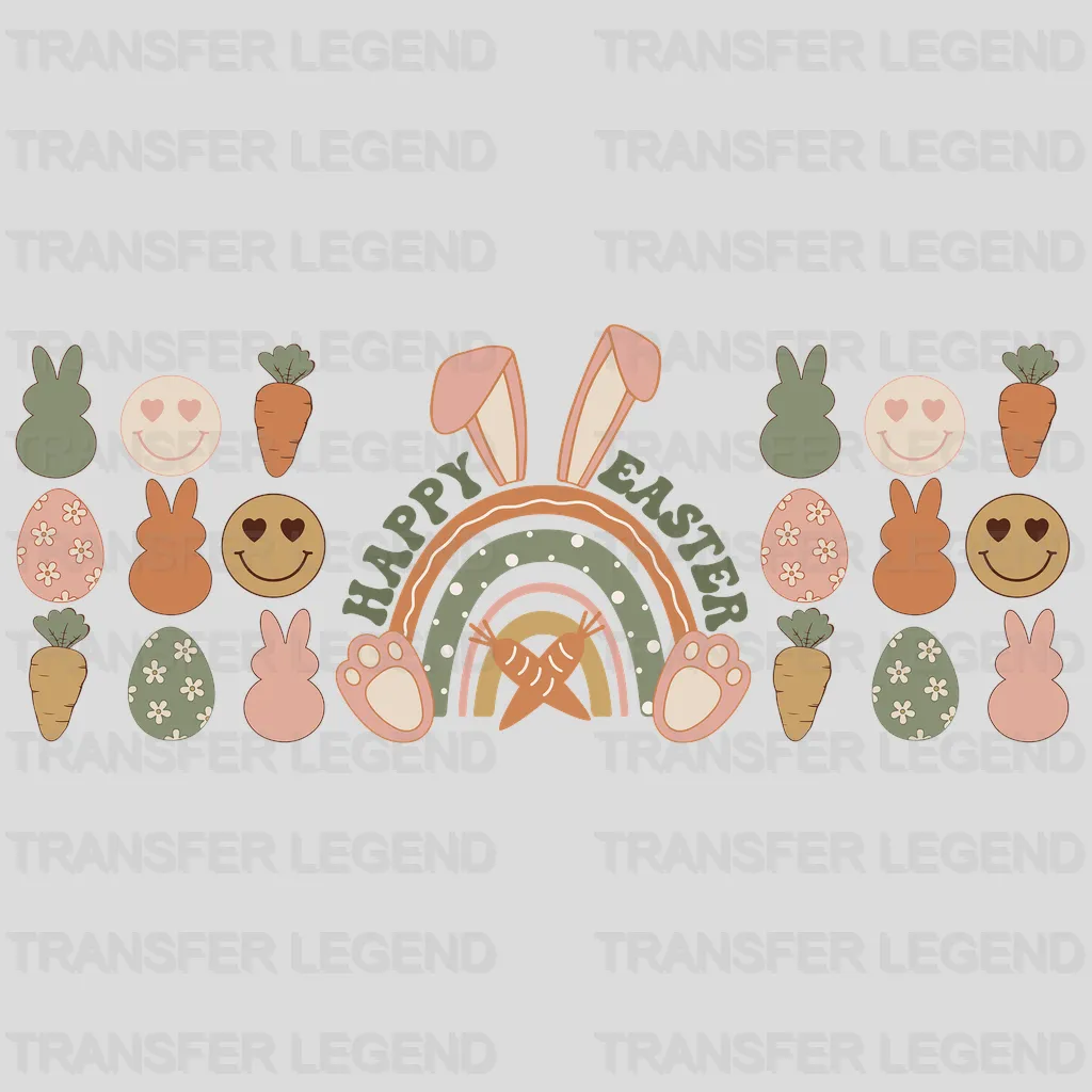 Happy Easter UV DTF Transfer Cup Wrap UV DTF Sticker - transferlegend