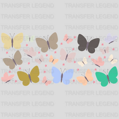 Butterflies UV DTF Transfer Cup Wrap UV DTF Sticker - transferlegend