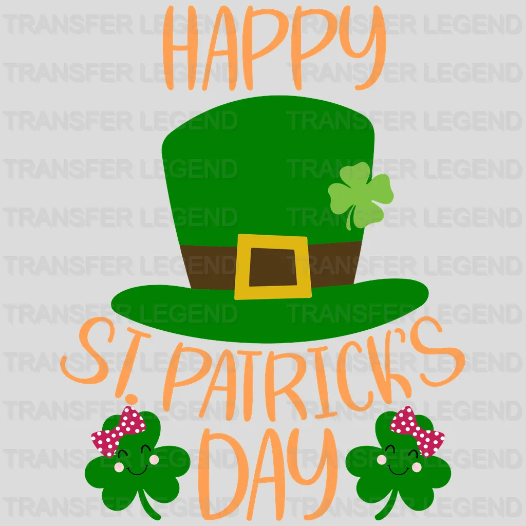 Happy St. Patrick's Day Design - DTF heat transfer - transferlegend